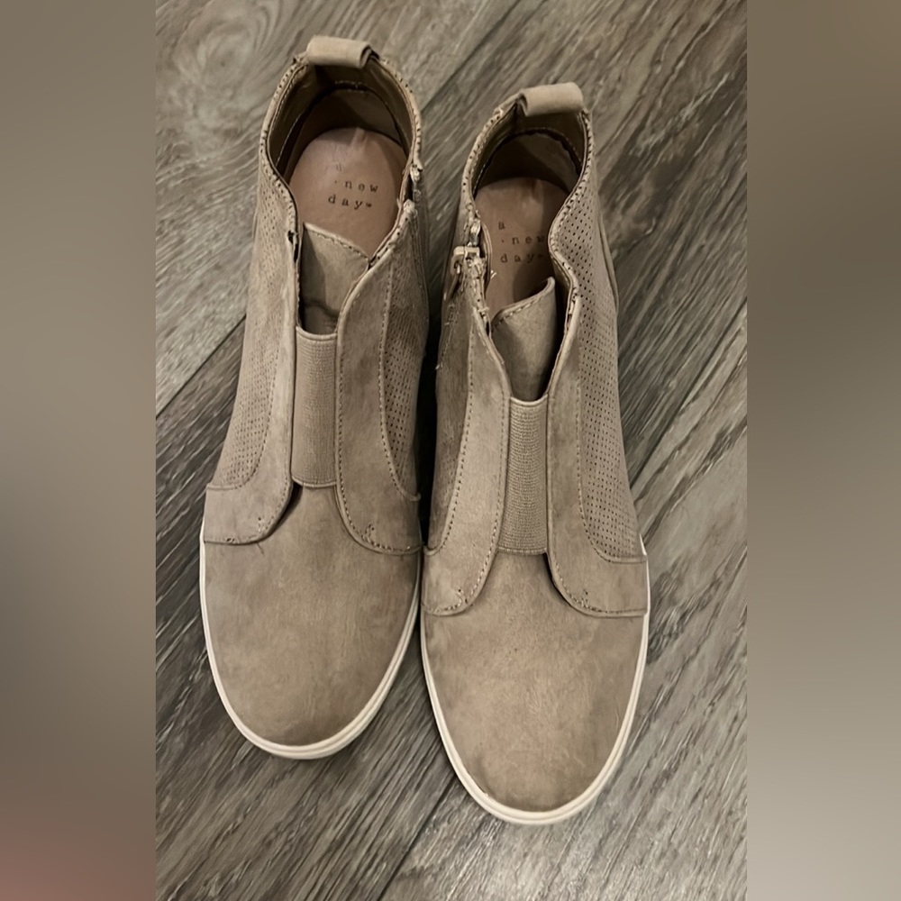 A new day wedged bootie.